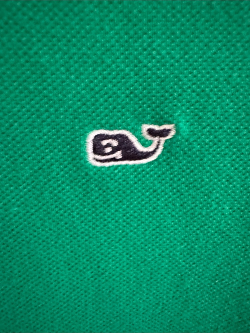 Vineyard Vines Youth XL Emerald Green Short-Sleeve Polo - Picture 3 of 4